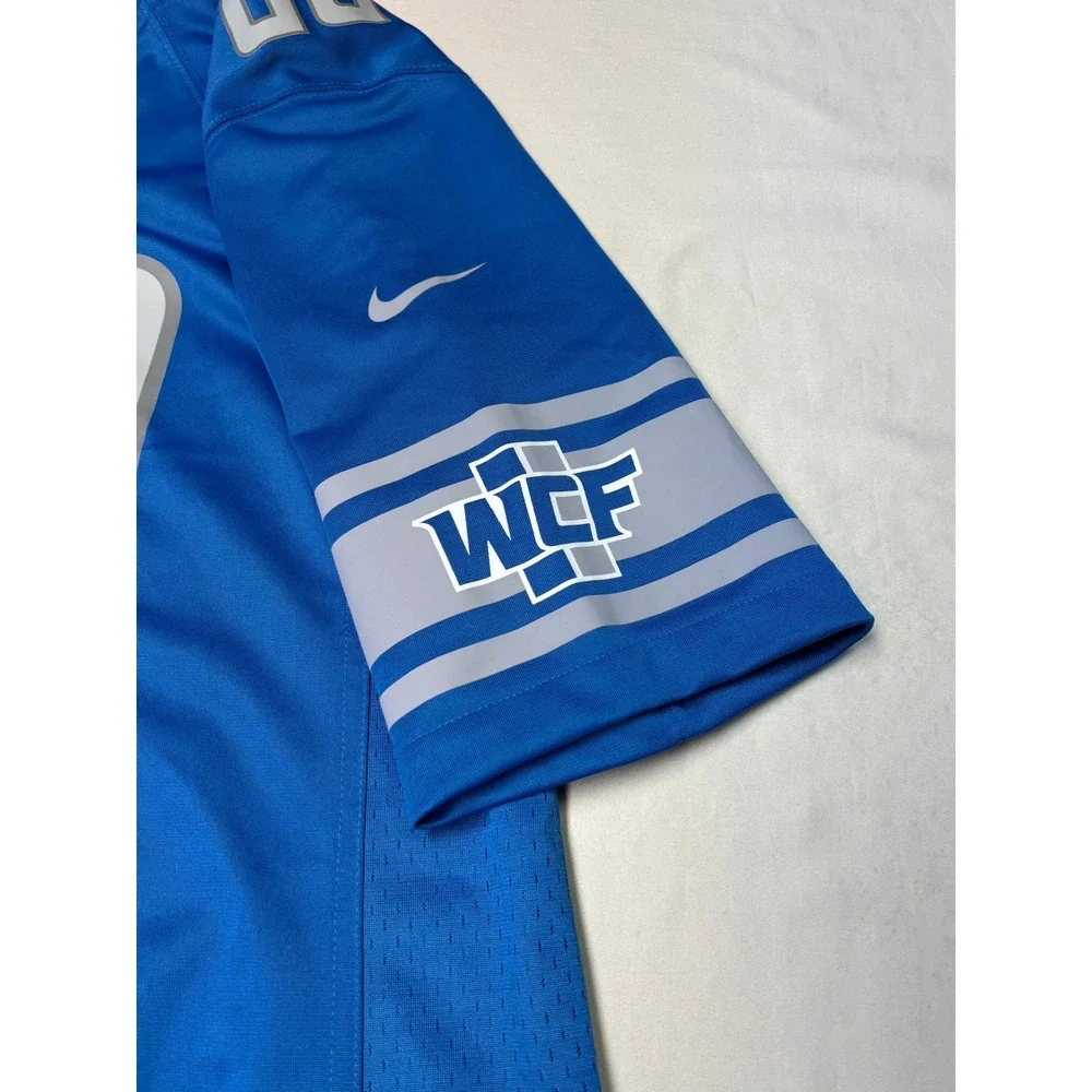 Nike NFL Detroit Lions TJ Hockenson 88 Jersey Blue Mens Large